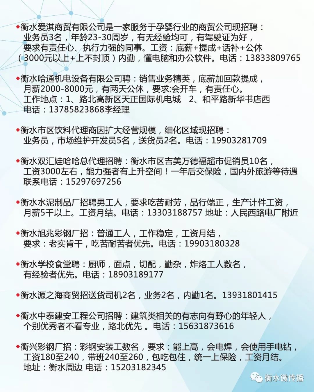 沧州盐山人才招聘信息网沧州盐山人才招聘信息网——连接企业与人才的桥梁